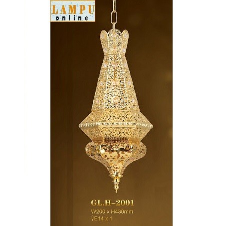 lampu gantung klasik turki mushola masjid GLH-2001