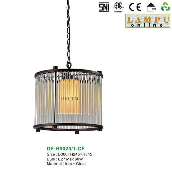 lampu gantung minimalis modern DE-H9020-1-CF