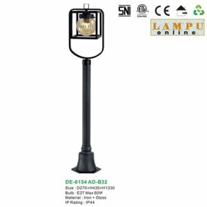lampu taman dekorasi minimalis DE-6154
