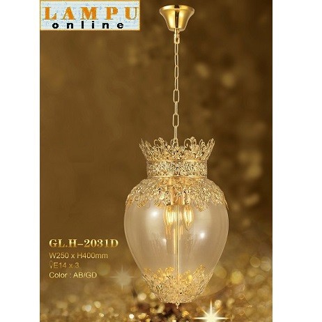 lampu gantung klasik turki mushola masjid GL--2031D