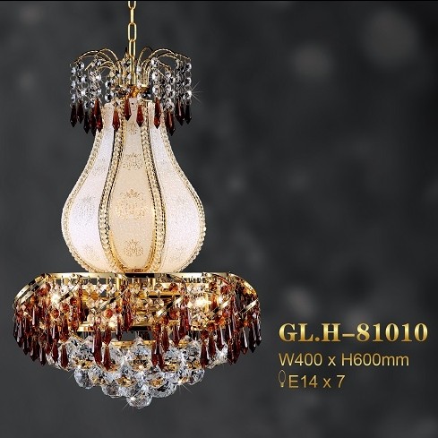 lampu gantung crystal frame botol GLH-81010-400-600