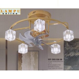 lampu kipas ceiling fan SCP-1303-550