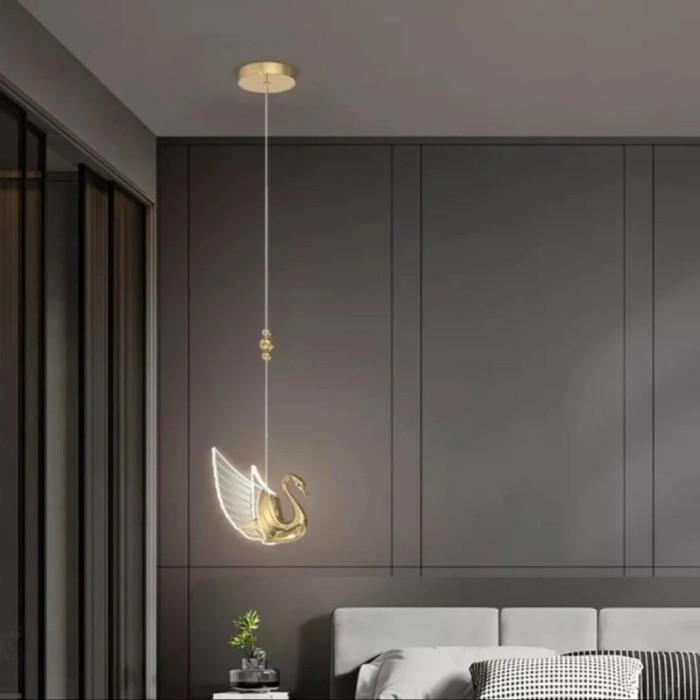 lampu gantung modern LED Swan DCP-60095