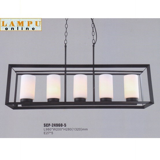 lampu gantung modern minimalis panjang SCP-24960-5