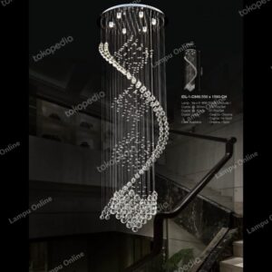 lampu plafon crystal led IDL-1-C846-550-1590