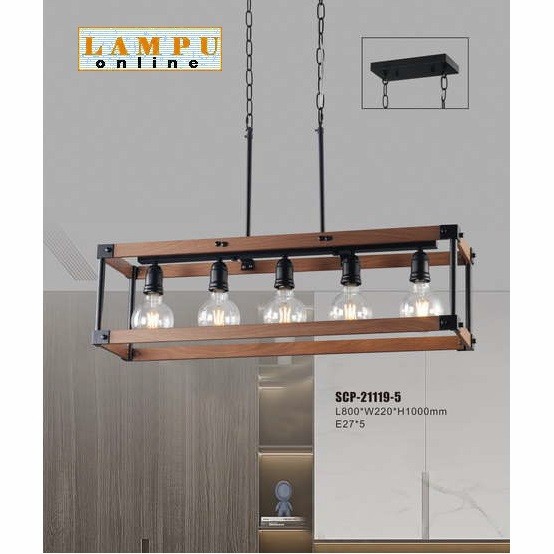 lampu gantung modern minimalis new 2022 SCP-21119-5