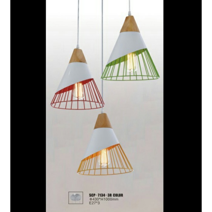 Lampu Gantung SCP-7134-3R-COLOR