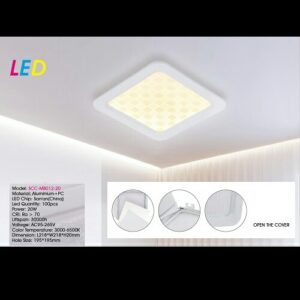 Lampu plafon panel led scc-mb012-20-inbow