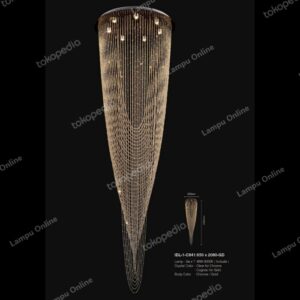 lampu plafon crystal led IDL-1-C841-650-2080