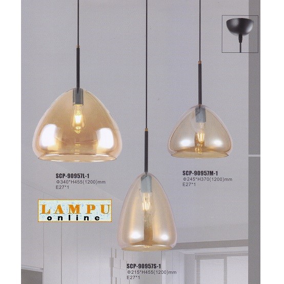 lampu gantung modern minimalis satuan SCP-90957L SCP-90957S SCP-90957M