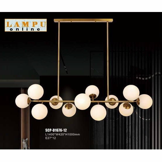 lampu gantung modern minimalis nordic new 2022 SCP-D1676-12
