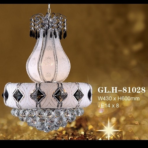lampu gantung crystal frame GLH-81028-430-600