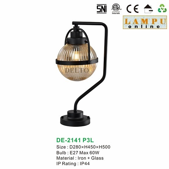 lampu pilar pagar outdoor taman DE-2141-P3L