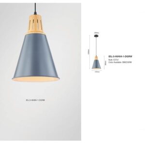 lampu gantung industrial lamp holder IDL-3-H6464-1
