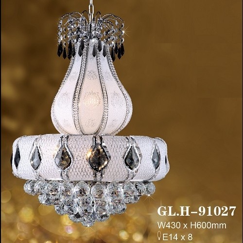 lampu gantung crystal frame GLH-91027-430-600