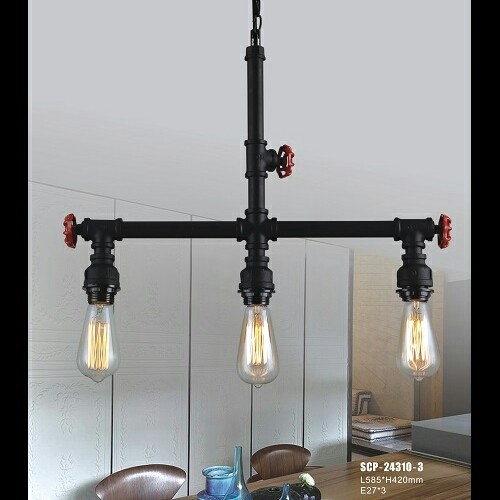 Lampu Gantung Vintage Retro Industrial SCP-24310-3