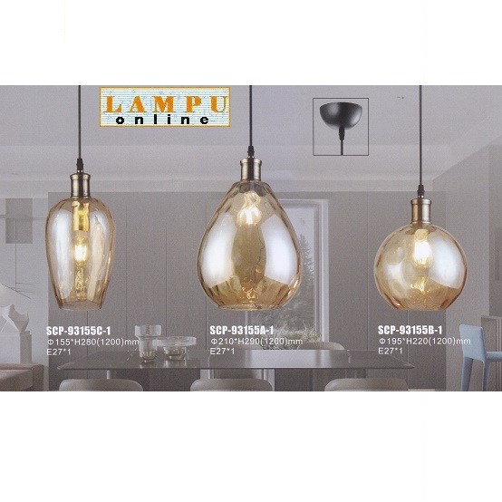 lampu gantung modern minimalis satuan SCP-93155A SCP-93155B SCP-93155C