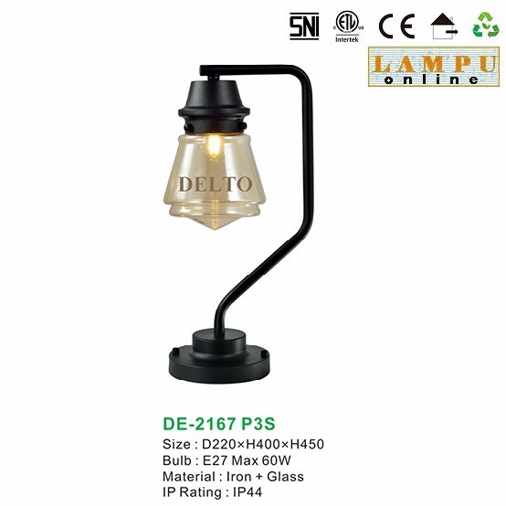 lampu pilar pagar outdoor taman DE-2167-P3S