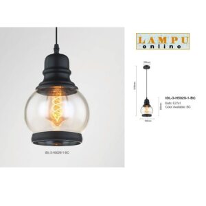 lampu gantung vintage retro IDL-3-H5029-1-BC