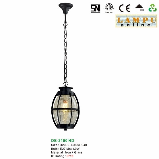 lampu gantung outdoor taman DE-2150-HD