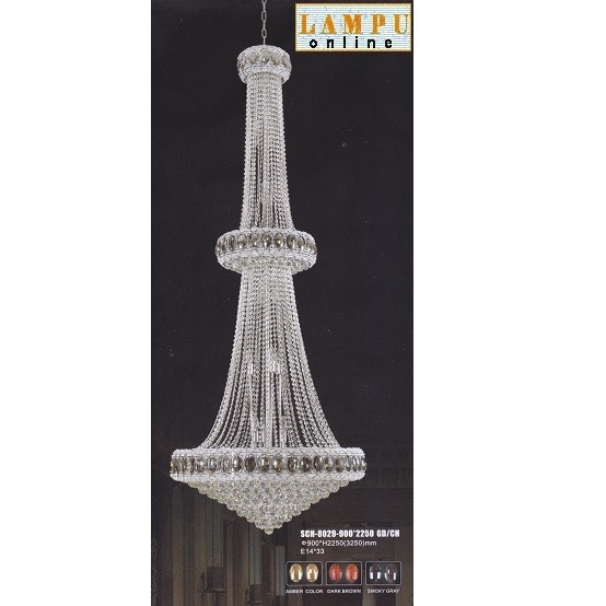 lampu gantung crystal void SCH-8029-900-2250