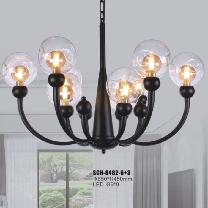 lampu gantung minimalis SCH-8482-6-3