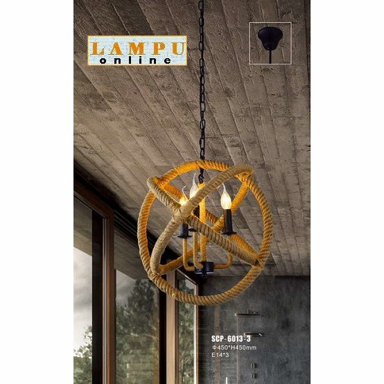 lampu gantung teras gazebo modern classic new 2022 SCP-6013-3