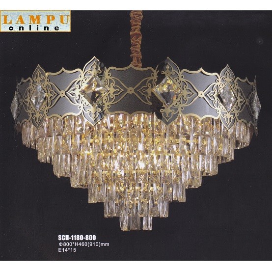 lampu gantung crystal modern SCH-1180-800
