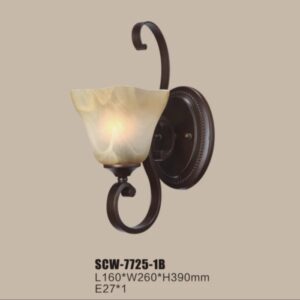 lampu dinding clasic vintage kaca SCW-7725-1B