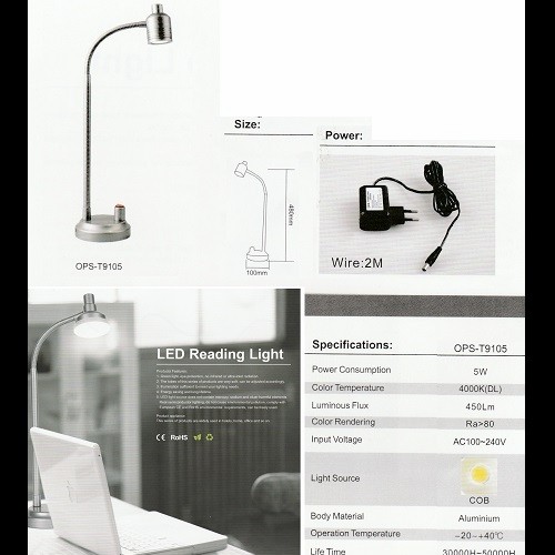 lampu meja lampu baca reading light OPS-T9105 - Image 2