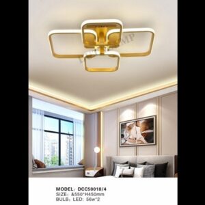 lampu hias plafon LED linear minimalis DCC-50018-4