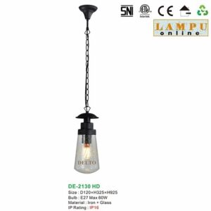lampu gantung outdoor taman DE-2130-HD