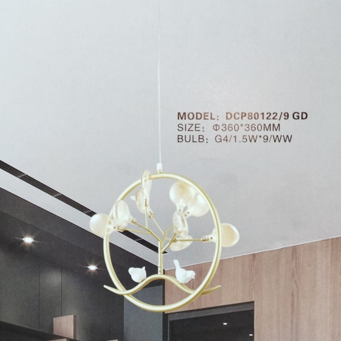 lampu gantung firefly modern nordic satuan DCP-80122-9 - Image 2