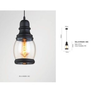 lampu gantung vintage retro IDL-3-H5028-1-BC