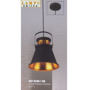 lampu gantung cafe industrial SCP-6290-1-BK