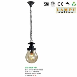 lampu gantung outdoor taman DE-2129-HD