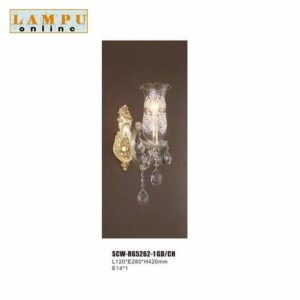 lampu dinding chandelier kristal new 2022 SCW-RG5262-1
