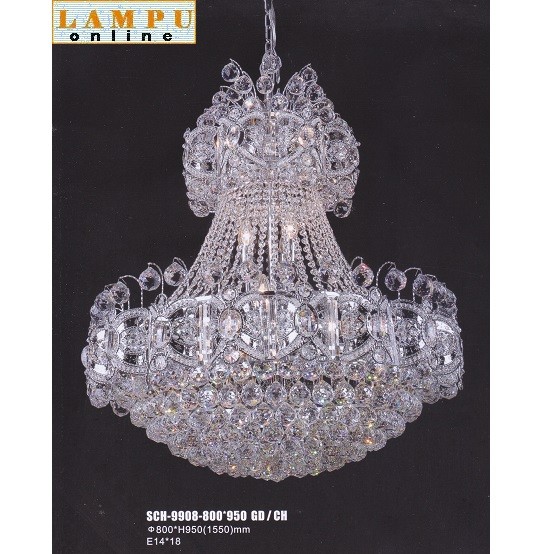 lampu gantung crystal SCH-9908-800-950