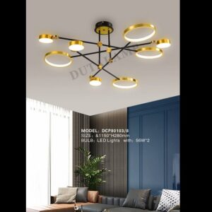 lampu gantung plafon minimalis modern DCP-80103-8